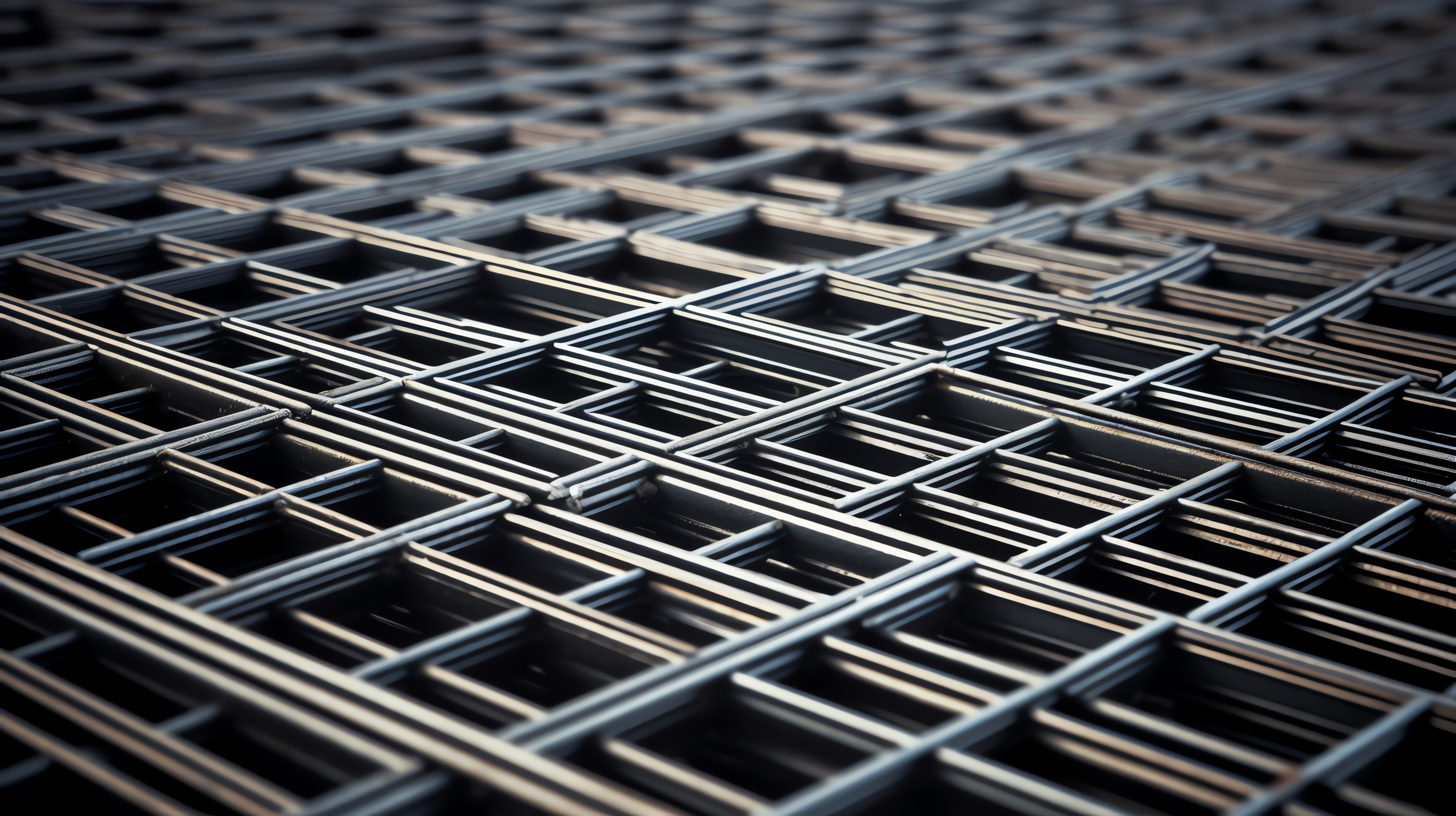 Steel Mesh - Welded panel view
